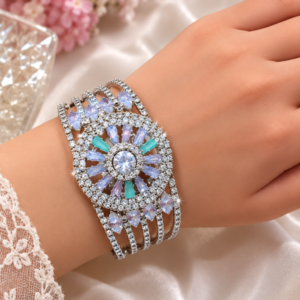 Multicolor Crystal Amercian diamond Bracelet for Girls