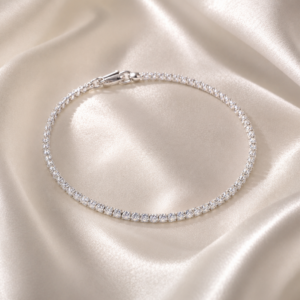 Elegant Pearl Butterfly Silver Charm Bracelet for Women-